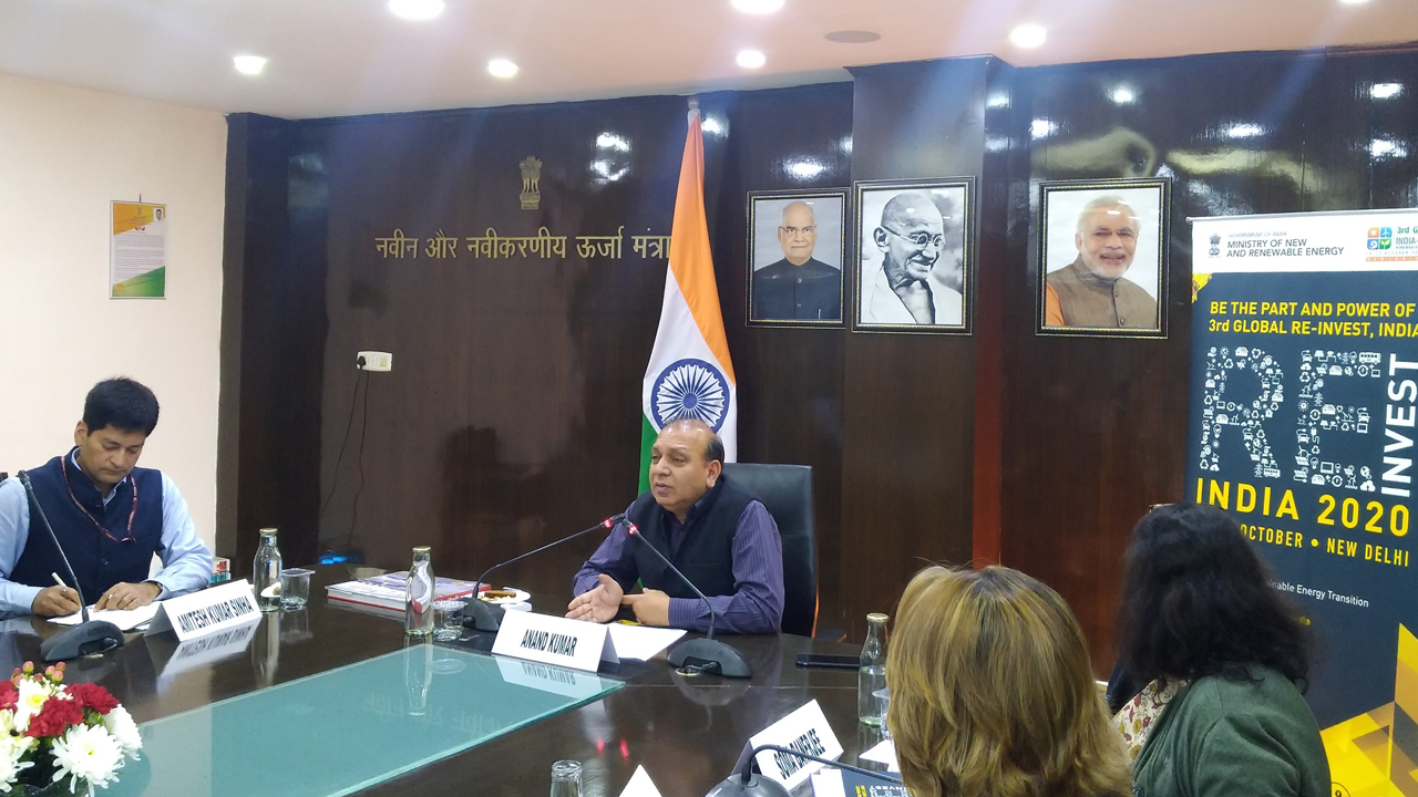 RE-INVEST 2020 Countries Meet, 29 January 2020, New Delhi